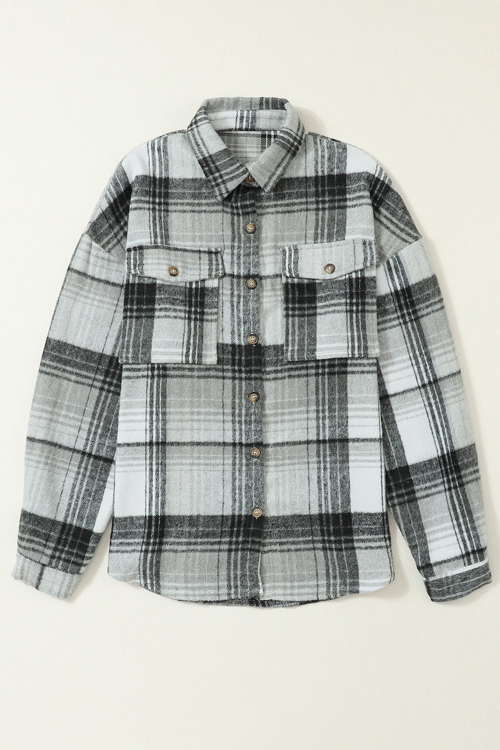 Collared Flannel Shacket