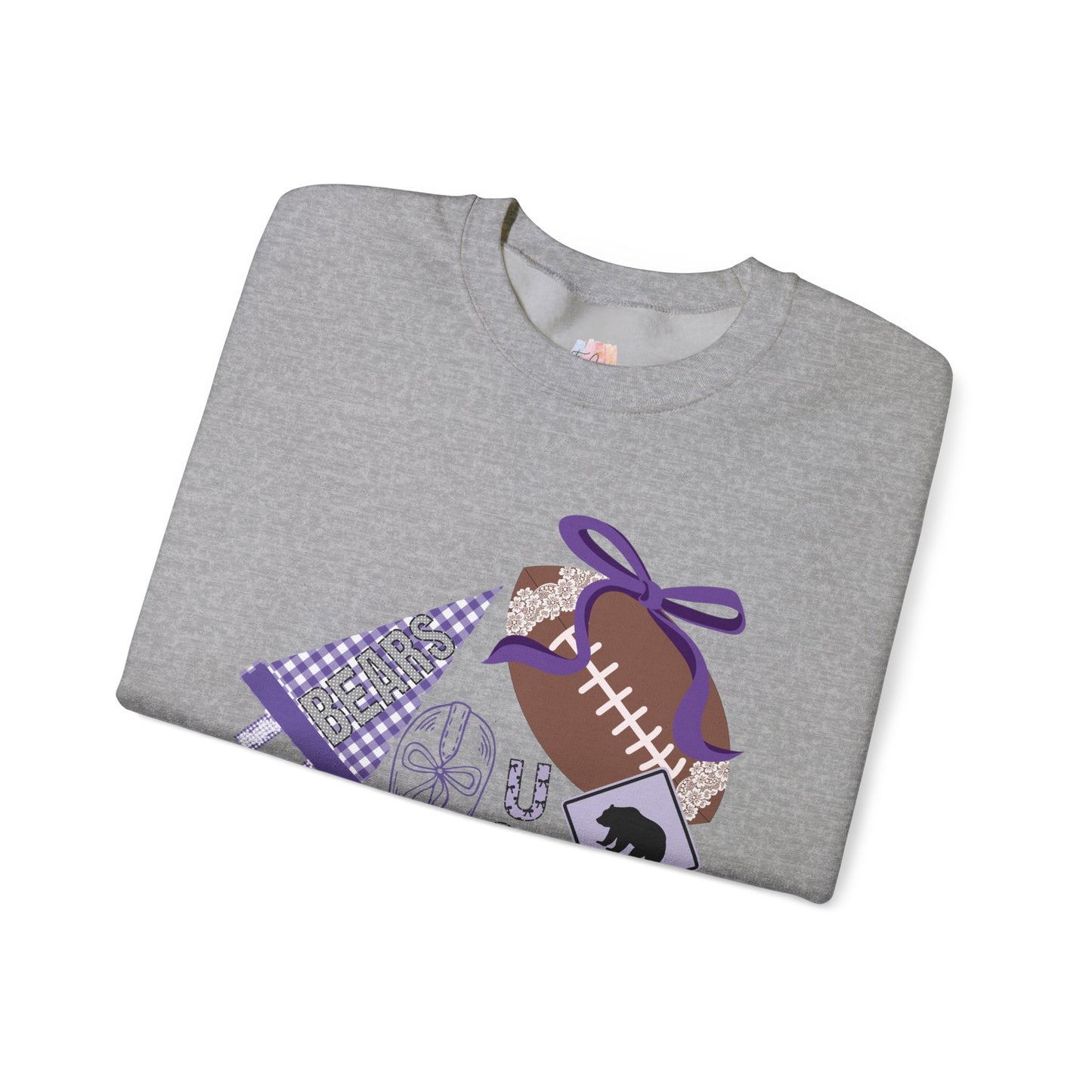 Heavy Blend™ Crewneck Sweatshirt - UCA Themed Design for Game Day