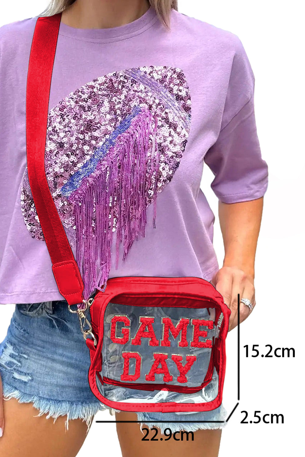 GAME DAY Clear Bag