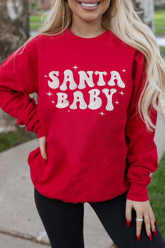 SANTA BABY Crewneck