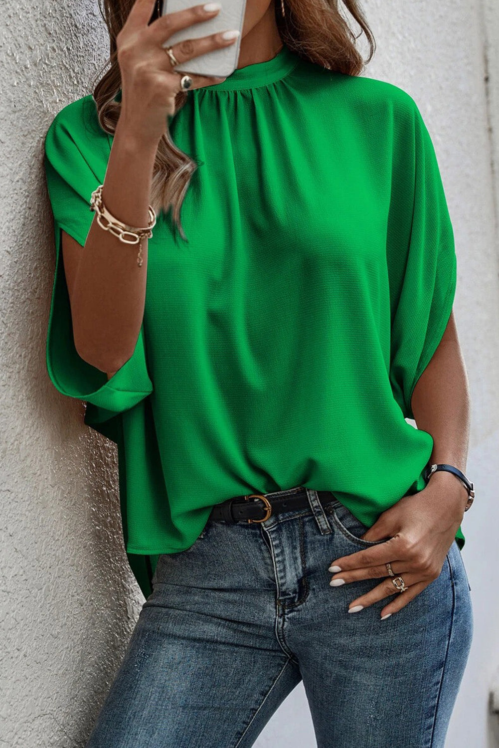 Spring Green Blouse