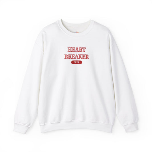 Heart Breaker Club Unisex Heavy Blend Sweatshirt - Cozy Casual Wear