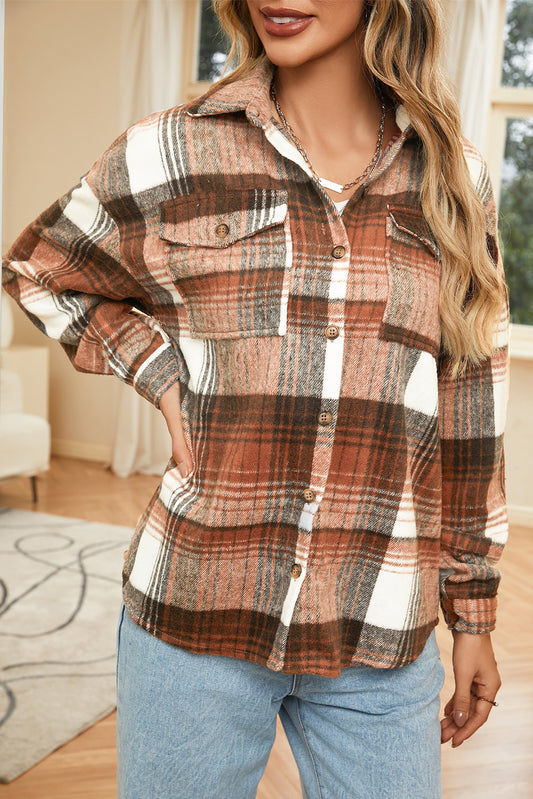 Collared Flannel Shacket