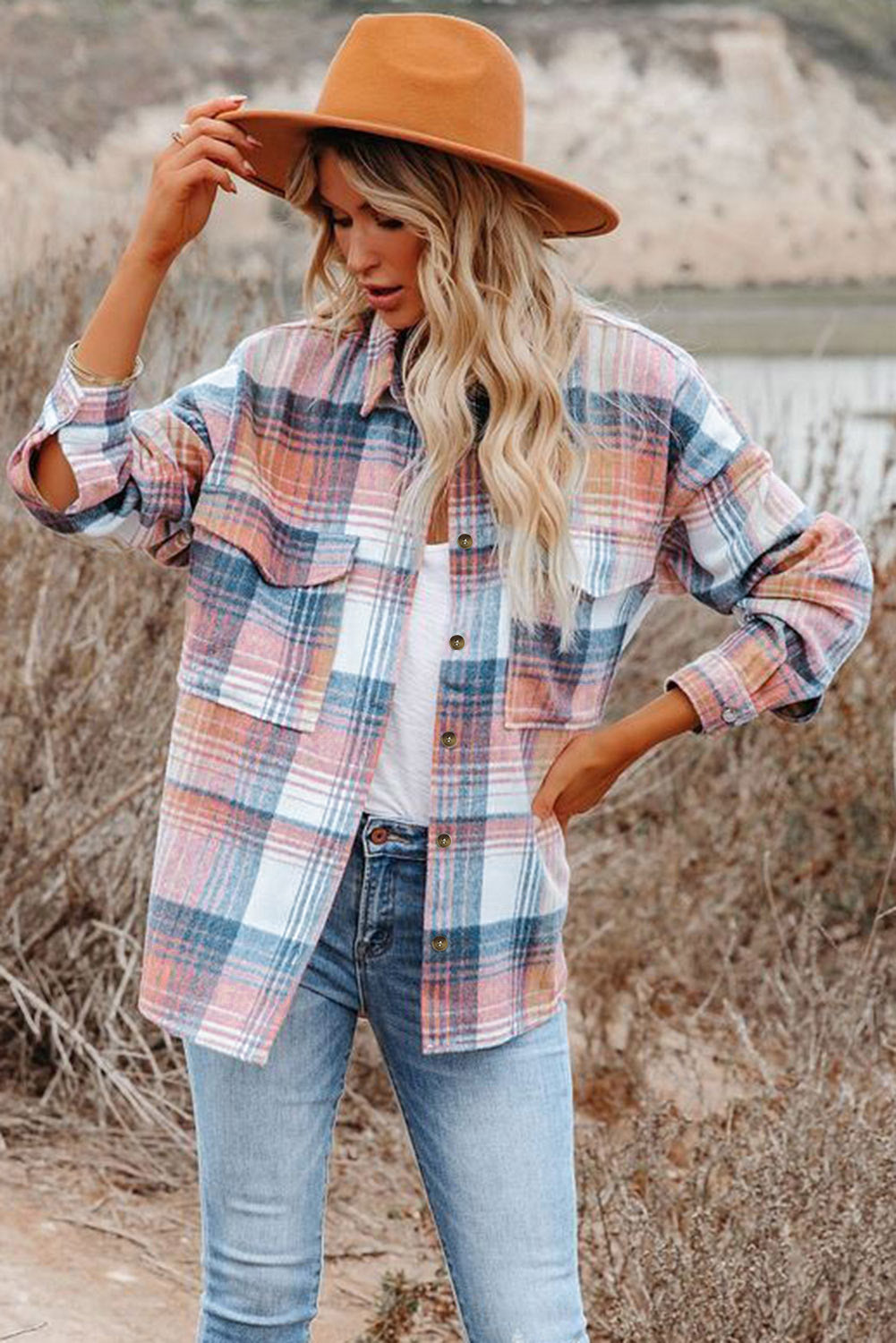 Collared Flannel Shacket