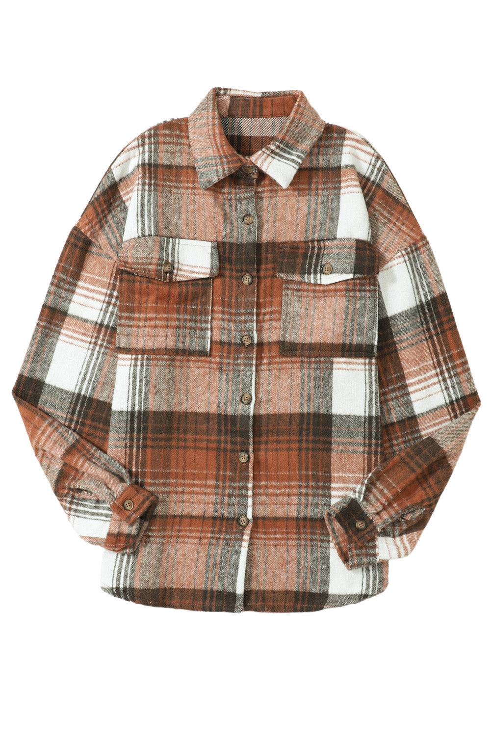 Collared Flannel Shacket