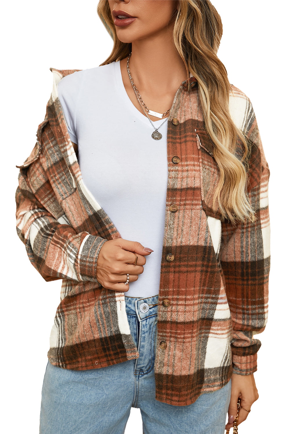 Collared Flannel Shacket