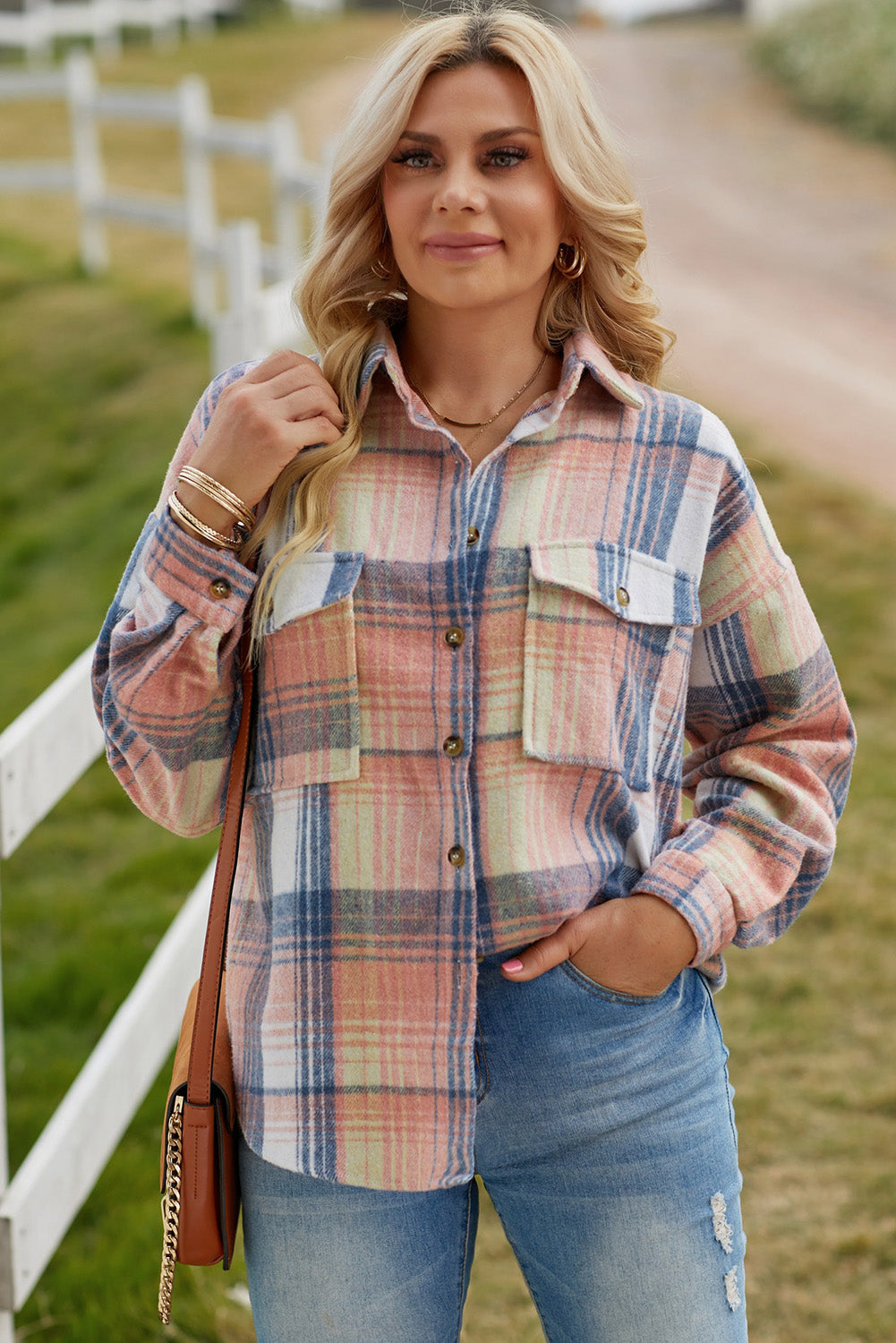 Collared Flannel Shacket