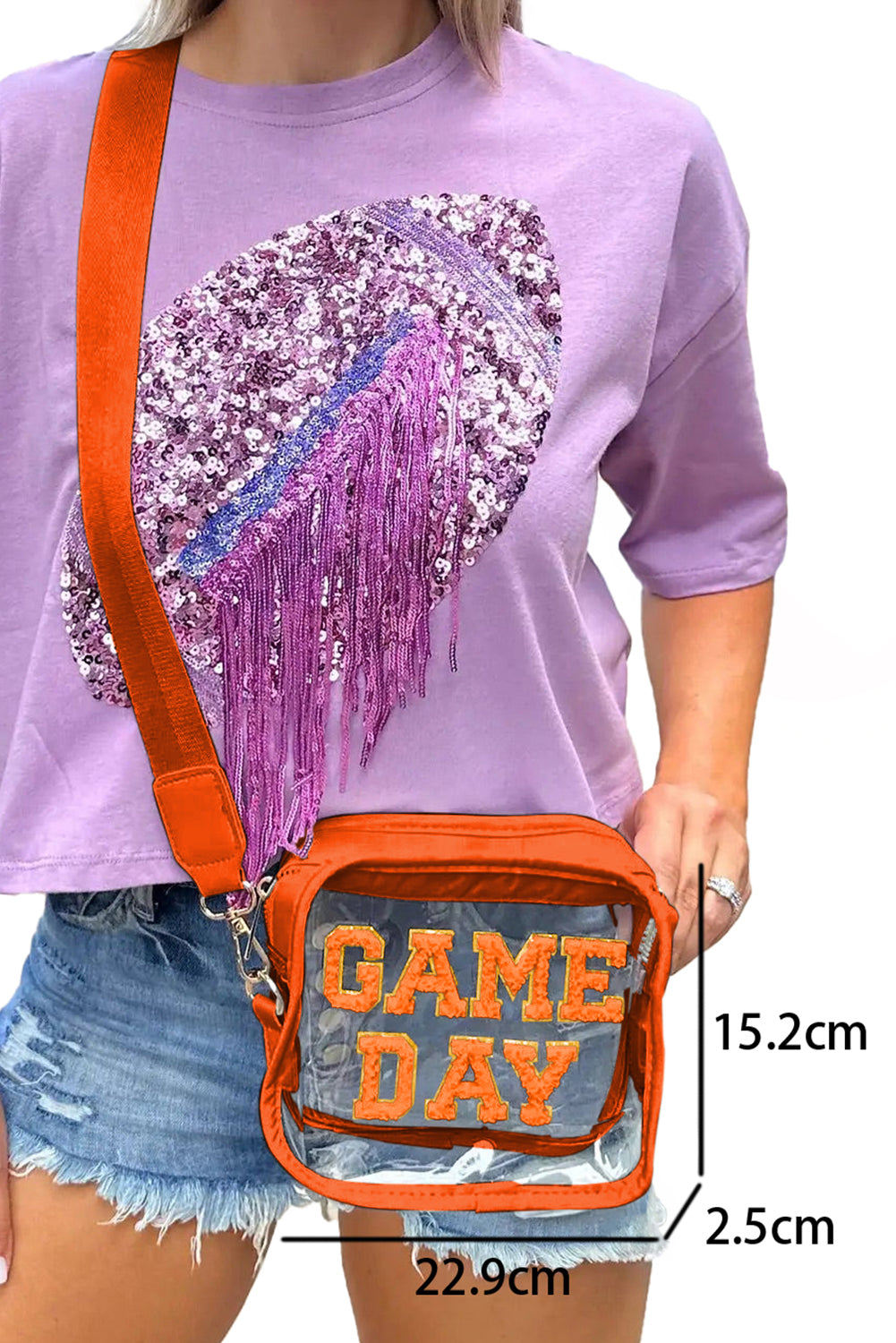 GAME DAY Clear Bag