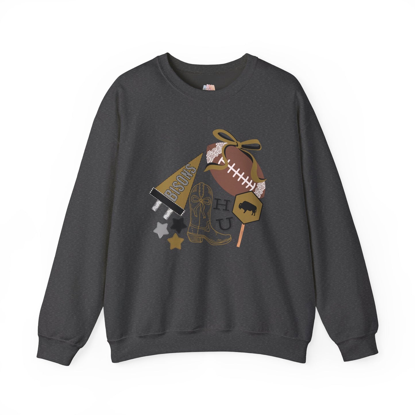 Harding Inspired Crewneck Sweatshirt - Game Day Ready!