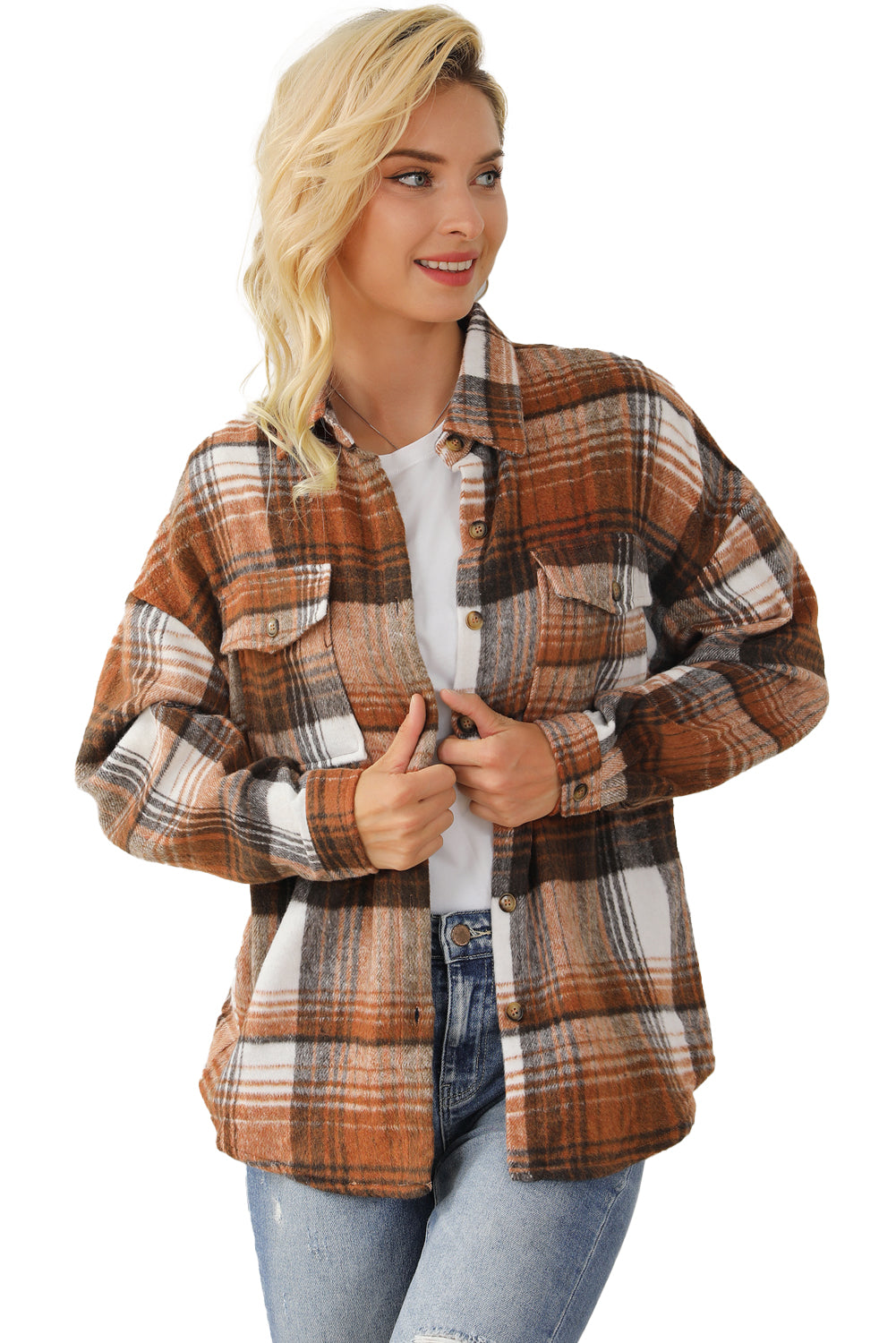 Collared Flannel Shacket