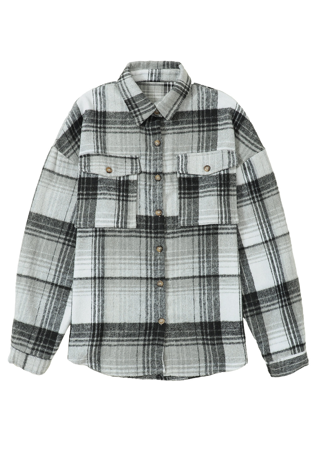 Collared Flannel Shacket