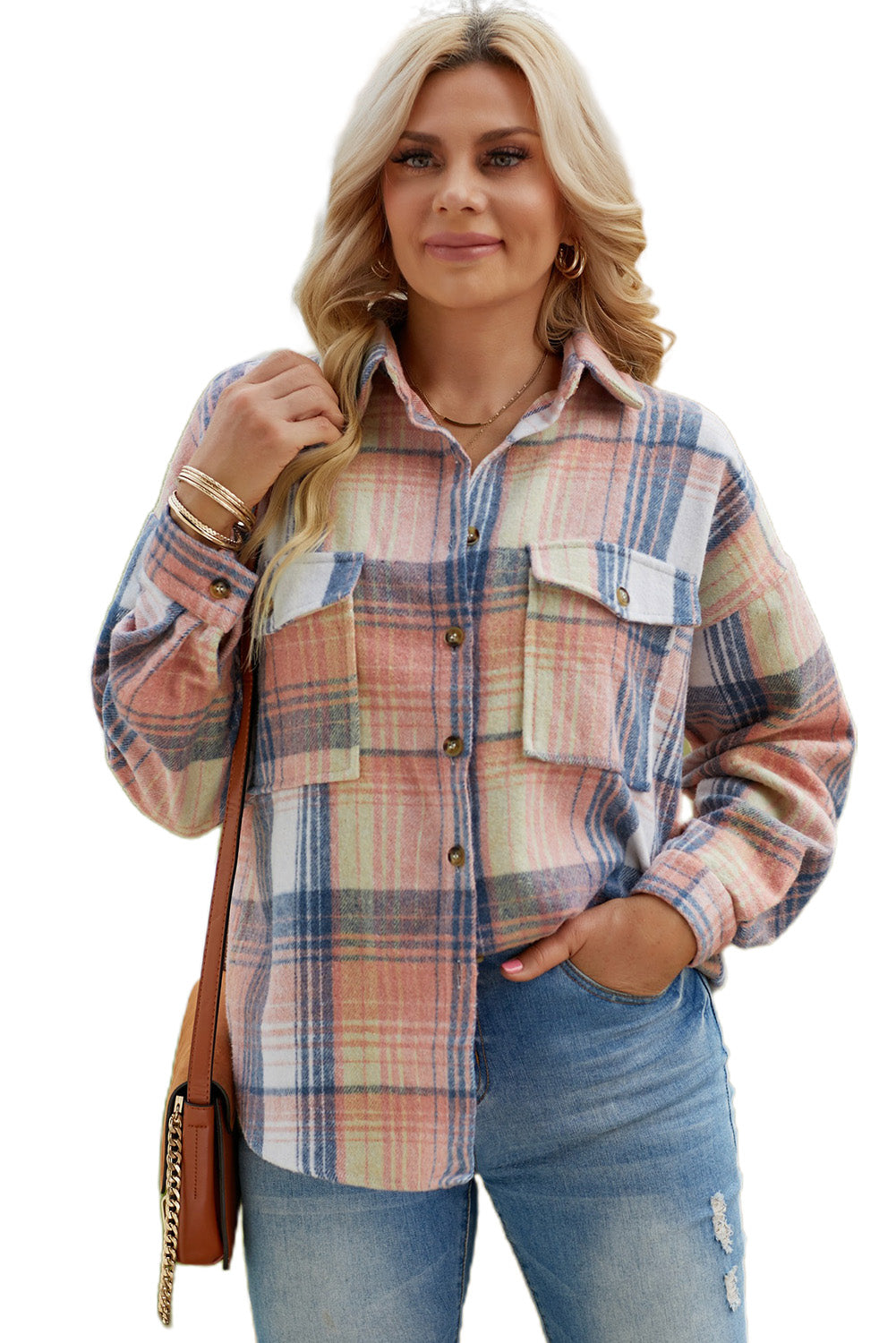 Collared Flannel Shacket