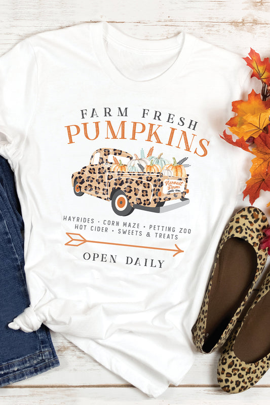 Pumpkin Truck Graphic T