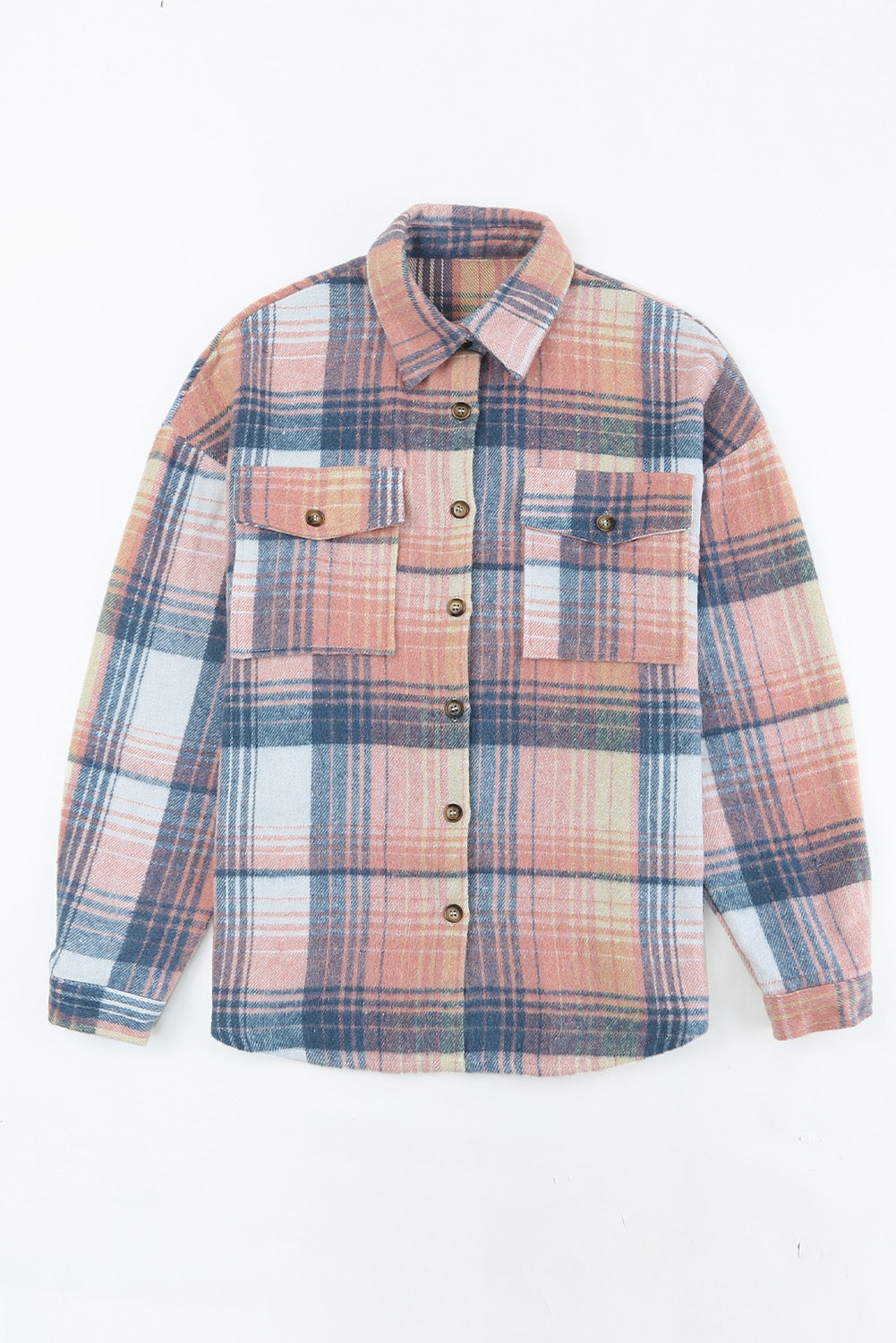 Collared Flannel Shacket