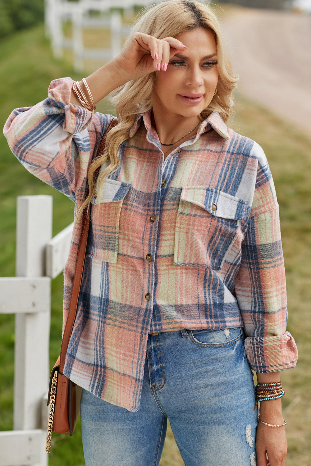 Collared Flannel Shacket