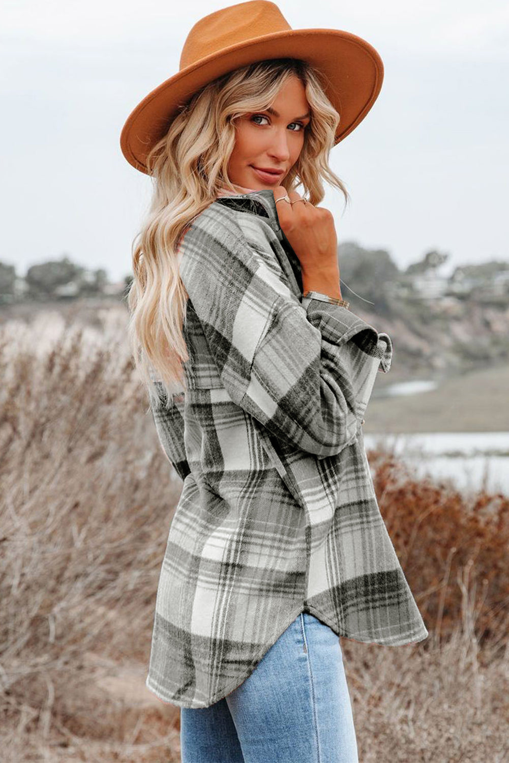 Collared Flannel Shacket